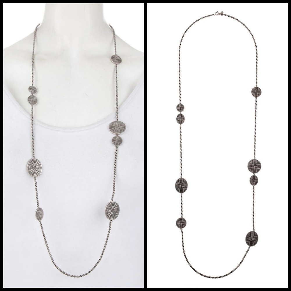 David Yurman "Cable Coil" Sterling Necklace